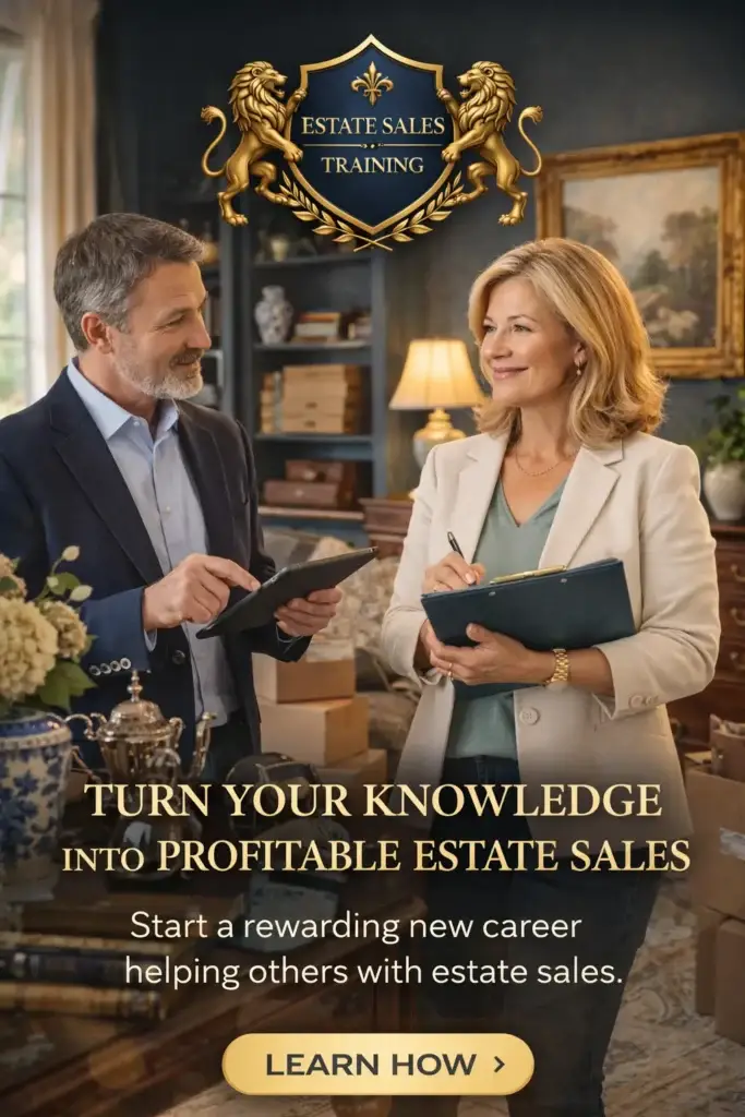 Turn Your Knowledge Into Profitable Estate Sales Training